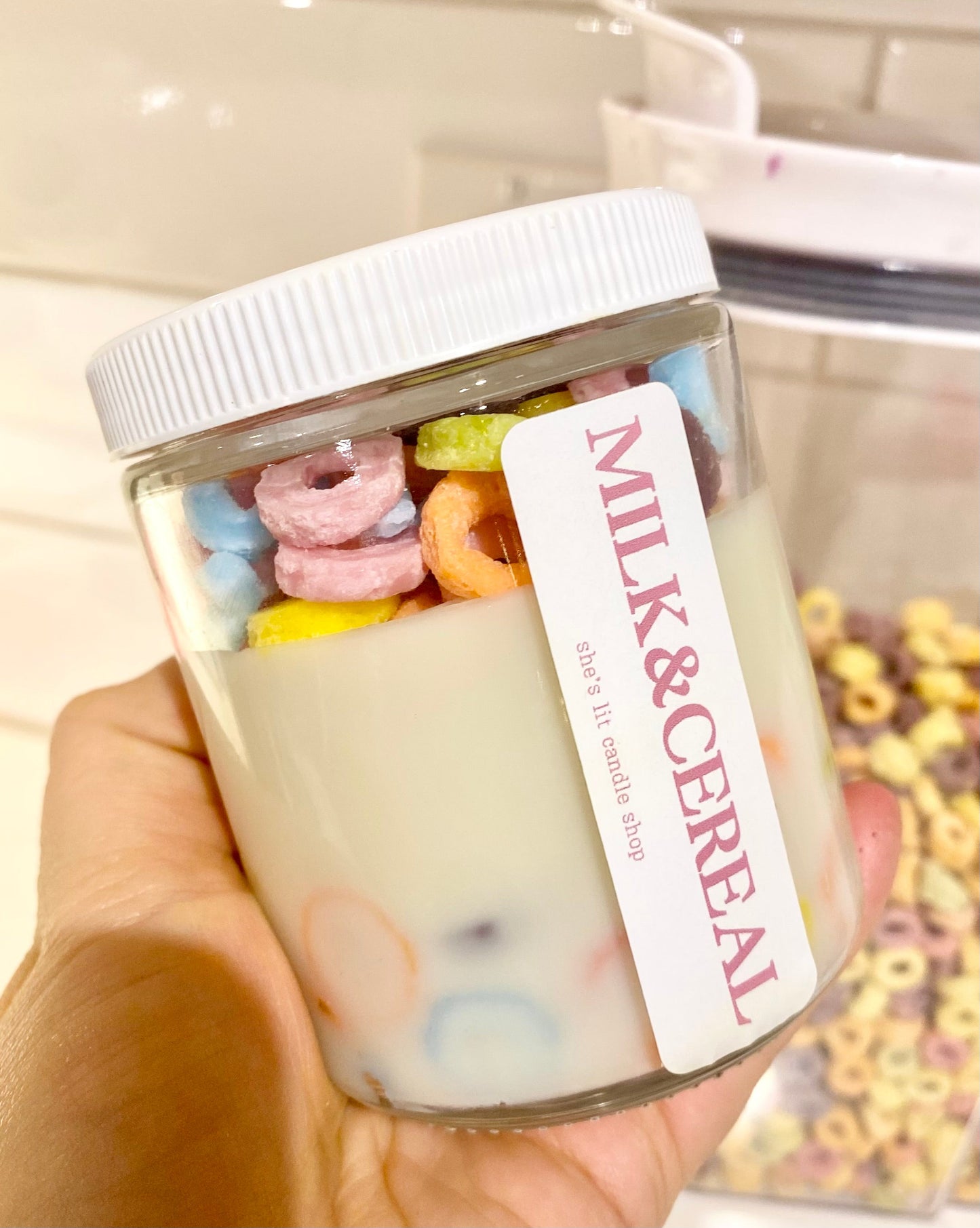 Milk & Cereal Candle